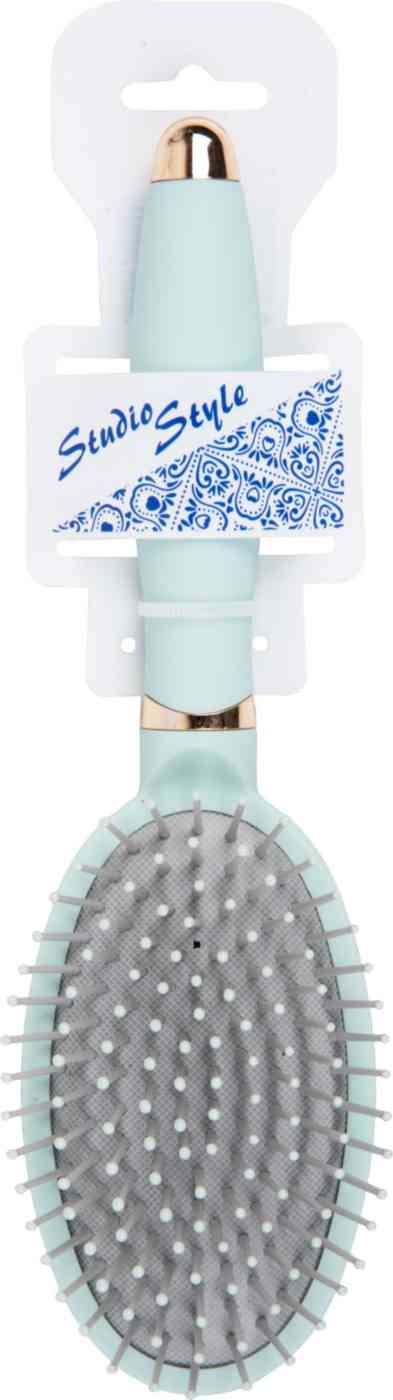 Щетка для волос массажная Studio Style овальная, цвет в ассортименте
Щетка для волос массажная Studio Style овальная, цвет в ассортименте