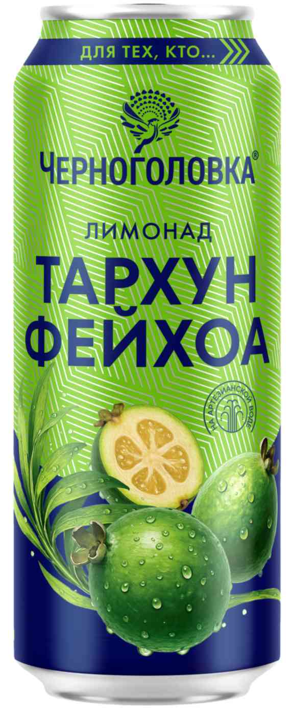 Напиток газированный Черноголовка Лимонад Тархун Фейхоа
Напиток газированный Черноголовка Лимонад Тархун Фейхоа
