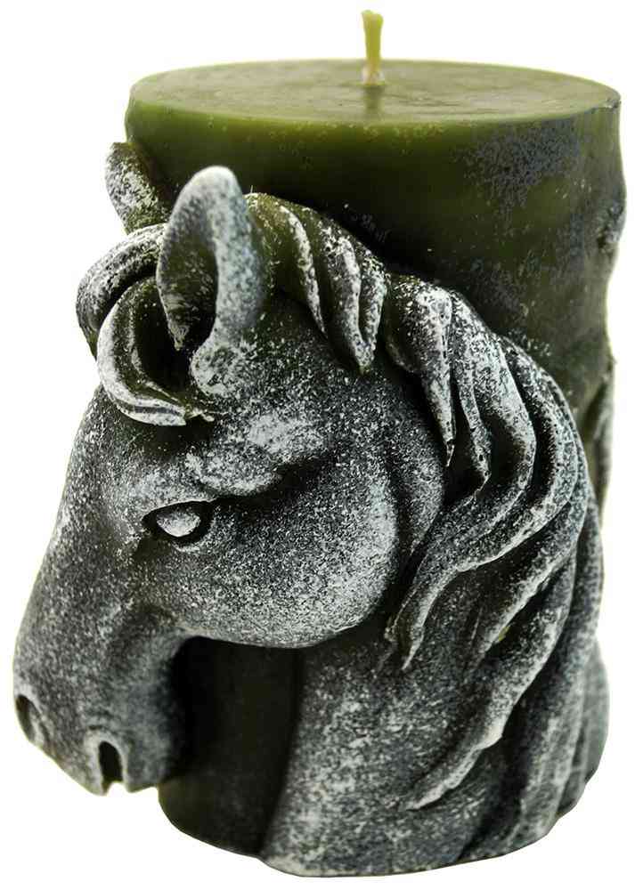 Свеча фигурная Evis Конь тёмно-зелёная
Свеча фигурная Evis Конь тёмно-зелёная