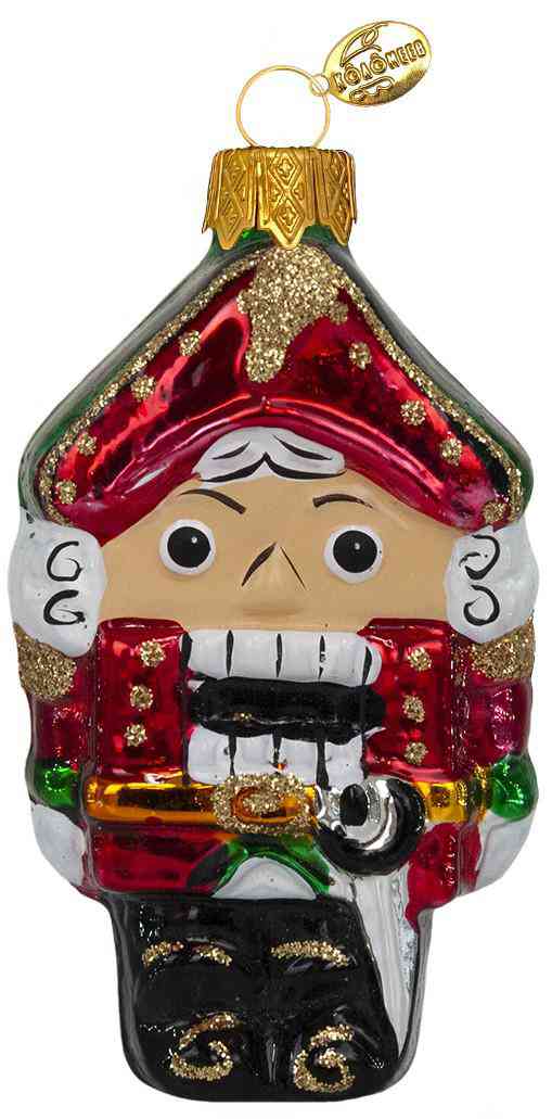 Ёлочное украшение Коломеев Щелкунчик сказочный, стекло
Ёлочное украшение Коломеев Щелкунчик сказочный, стекло