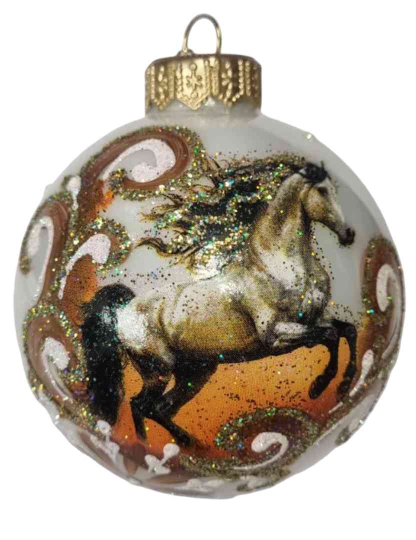 Ёлочное украшение Коломеев Шар. Конь вольный, стекло
Ёлочное украшение Коломеев Шар. Конь вольный, стекло