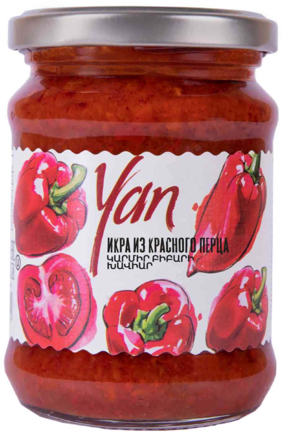 Икра из красного перца Yan
Икра из красного перца Yan