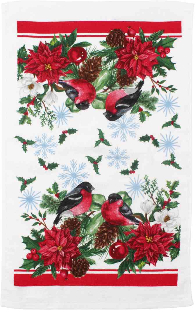 Полотенце кухонное Снегири
Полотенце кухонное Снегири