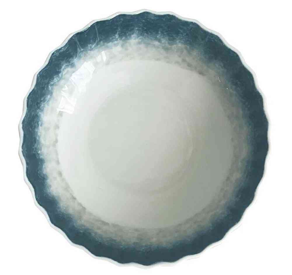 Тарелка суповая керамическая Every day, цвет бело-синий
Тарелка суповая керамическая Every day, цвет бело-синий