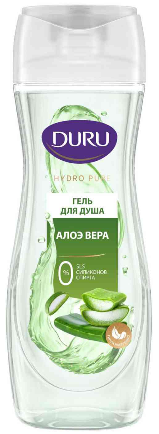 Гель для душа Duru Hydro Pure алоэ вера
Гель для душа Duru Hydro Pure алоэ вера