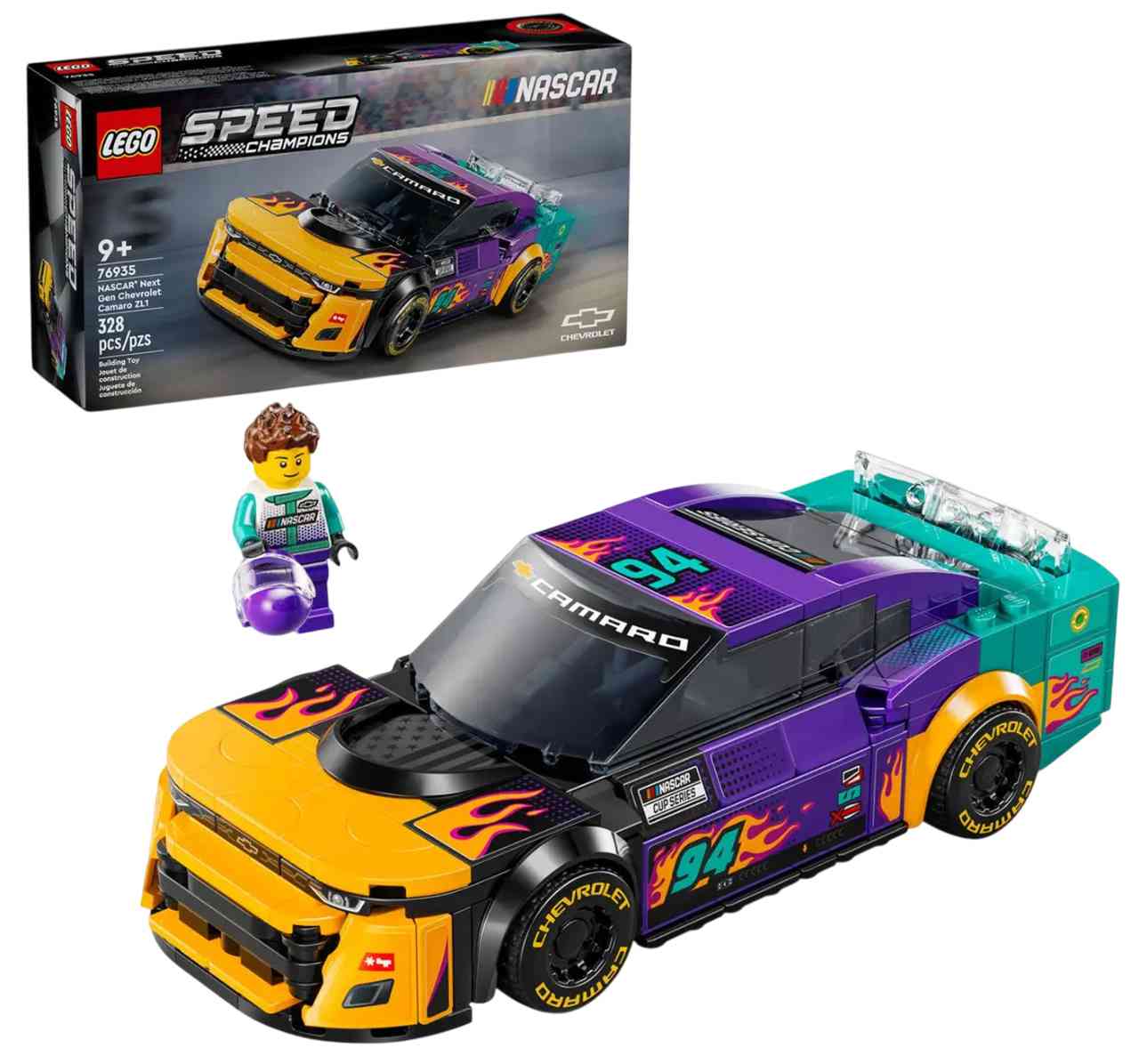 Конструктор LEGO Speed Champions 76935 Chevrolet 9+
Конструктор LEGO Speed Champions 76935 Chevrolet 9+
