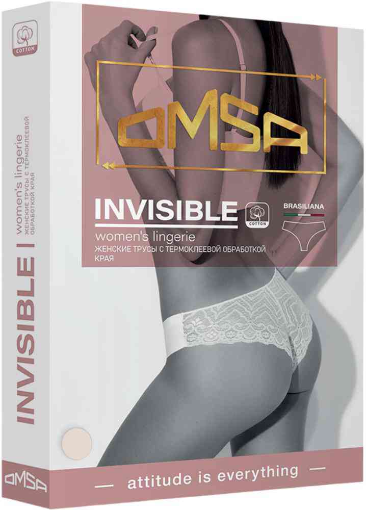 Трусы-бразилиана женские Omsa Invisible 2613В цвет молочный
Трусы-бразилиана женские Omsa Invisible 2613В цвет молочный