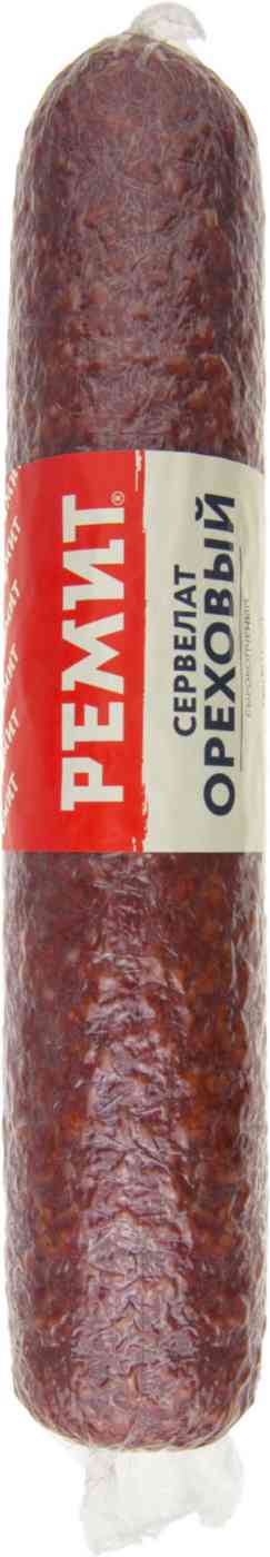 Сервелат сырокопчёный Ореховый Ремит, кусок