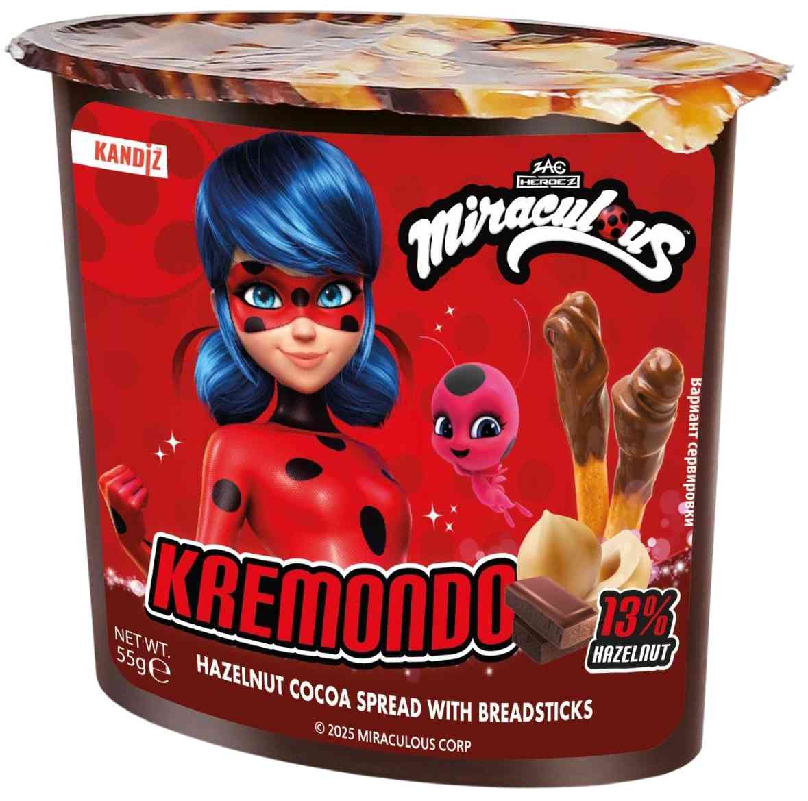 Паста Kremondo фундук с какао и палочками
Паста Kremondo фундук с какао и палочками