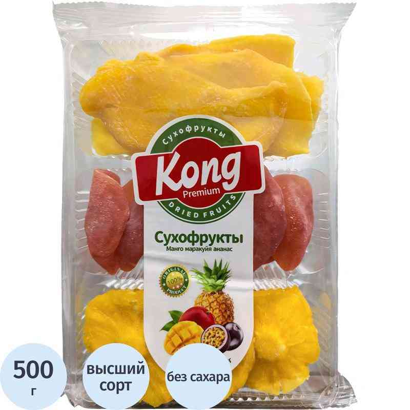 Смесь сухофруктов Тропический бум Kong
Смесь сухофруктов Тропический бум Kong