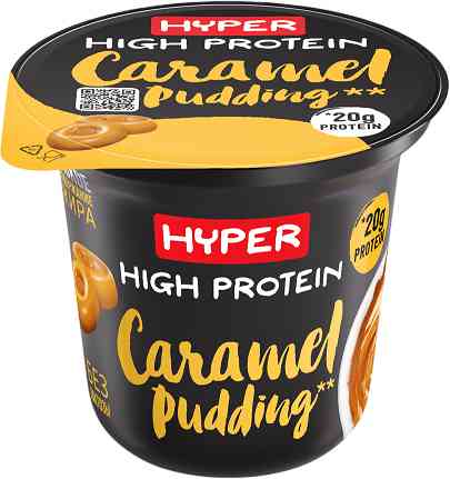 Пудинг высокопротеиновый Hyper карамельный High Protein 1,5%
Пудинг высокопротеиновый Hyper карамельный High Protein 1,5%