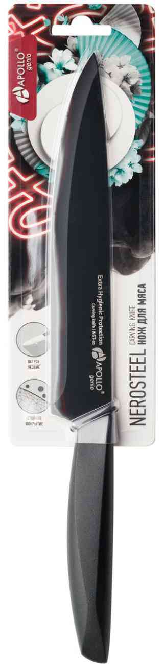 Нож для мяса Apollo genio Nero Steel
Нож для мяса Apollo genio Nero Steel