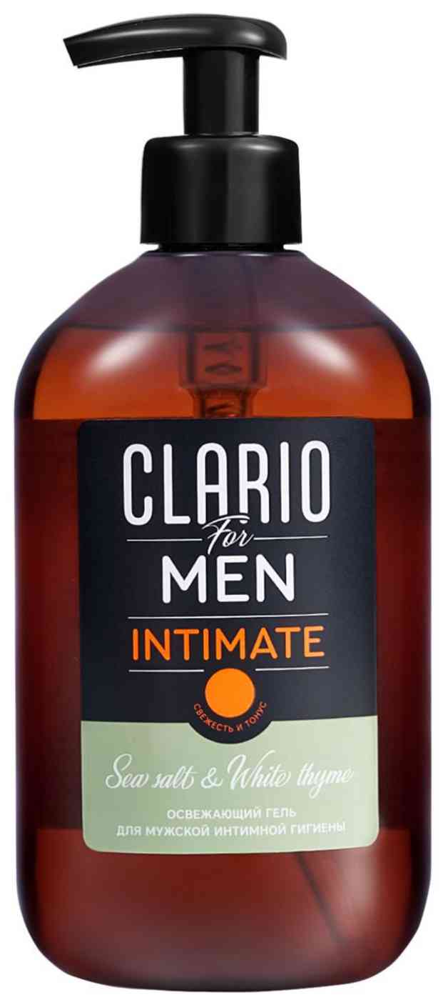 Гель для мужской интимной гигиены Clario For Men Intimate освежающий 
Гель для мужской интимной гигиены Clario For Men Intimate освежающий