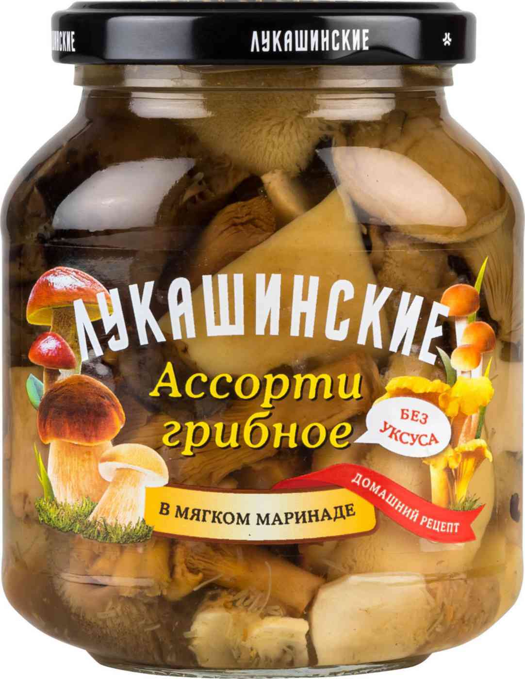 Грибное ассорти Лукашинские 
Грибное ассорти Лукашинские