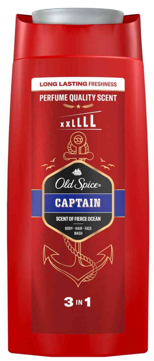 Гель для душа 3в1 Old Spice Captain
Гель для душа 3в1 Old Spice Captain