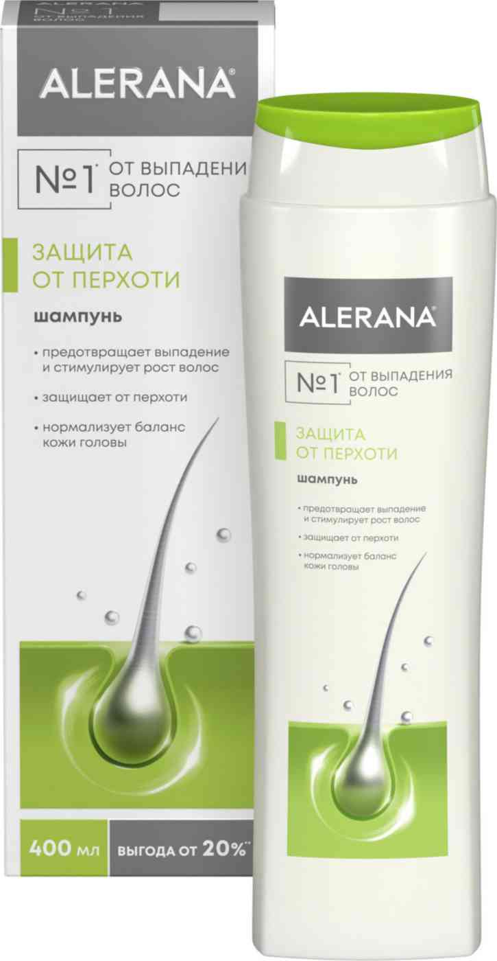Шампунь для волос Alerana против перхоти
Шампунь для волос Alerana против перхоти