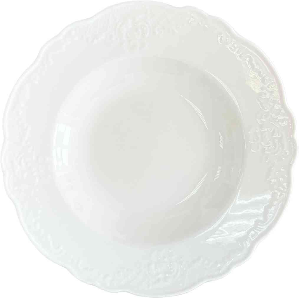 Тарелка глубокая фарфоровая Жасмин, цвет белый
Тарелка глубокая фарфоровая Жасмин, цвет белый