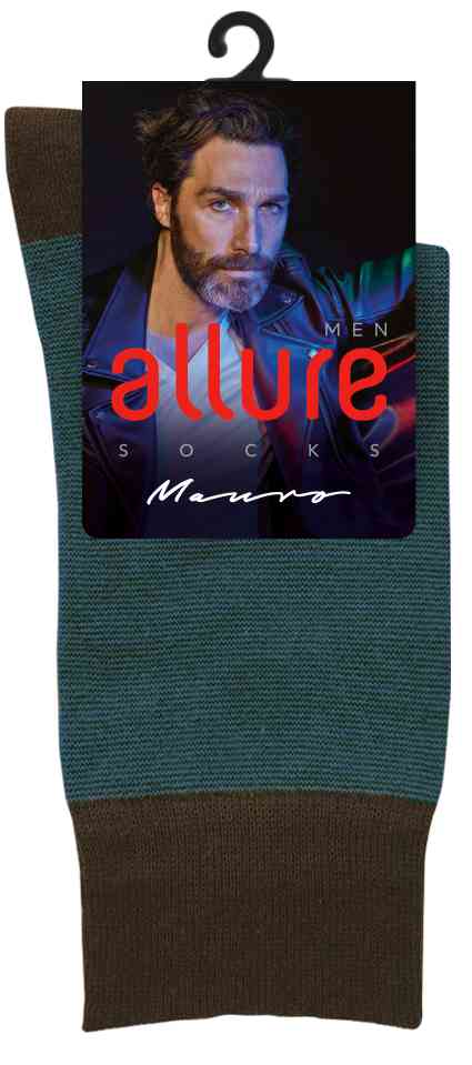 Носки мужские всесезонные<br/>классика Mauro цвет: коричнево-бирюзовый
Носки мужские всесезонные<br/>классика Mauro цвет: коричнево-бирюзовый