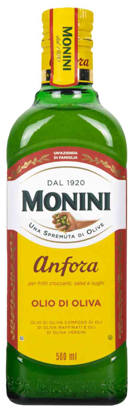 Масло оливковое Monini Анфора рафинированное с добавлением нерафинированного
Масло оливковое Monini Анфора рафинированное с добавлением нерафинированного