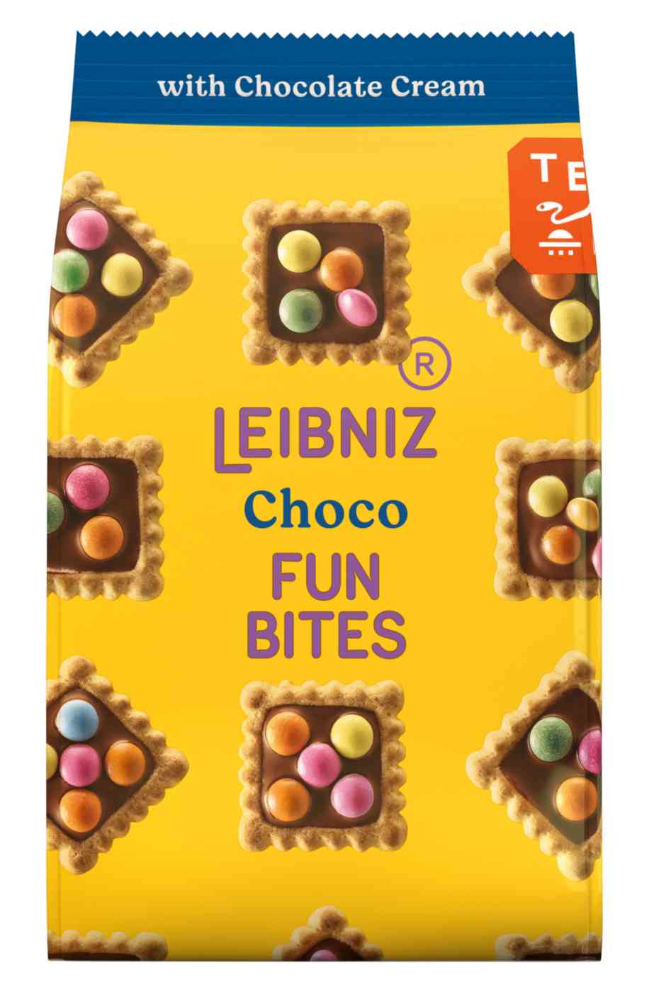 Печенье Leibniz с шоколадным кремом украшенное драже с какао кремом
Печенье Leibniz с шоколадным кремом украшенное драже с какао кремом