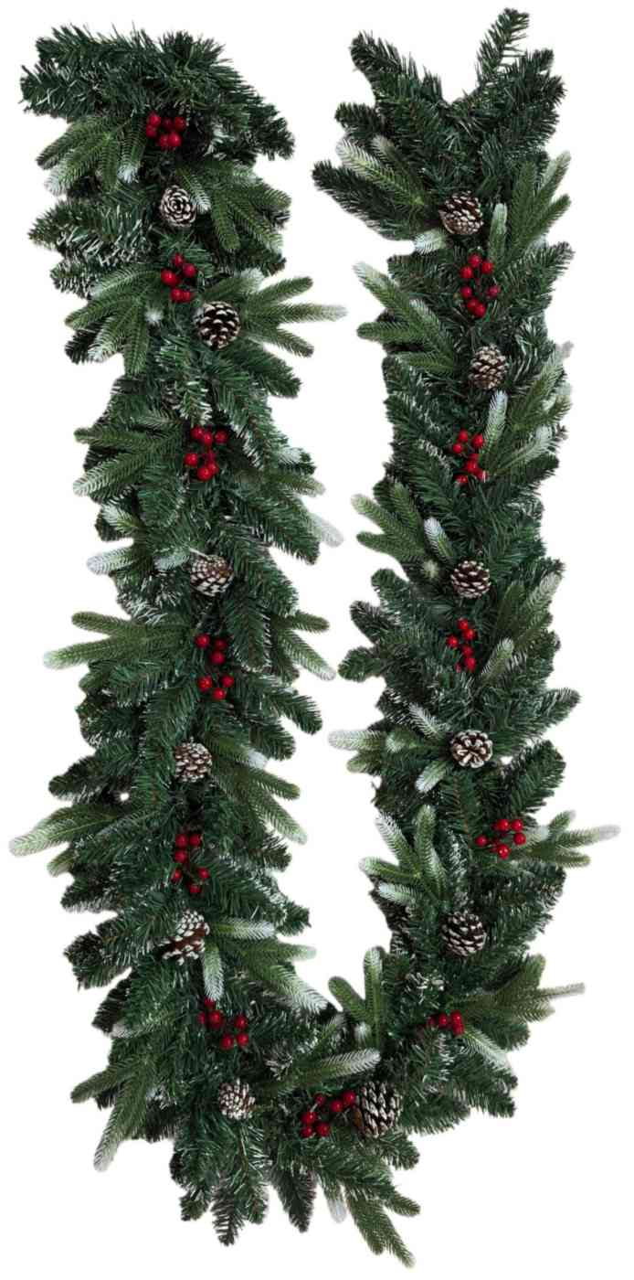 Гирлянда еловая с шишками и ягодами
Гирлянда еловая с шишками и ягодами