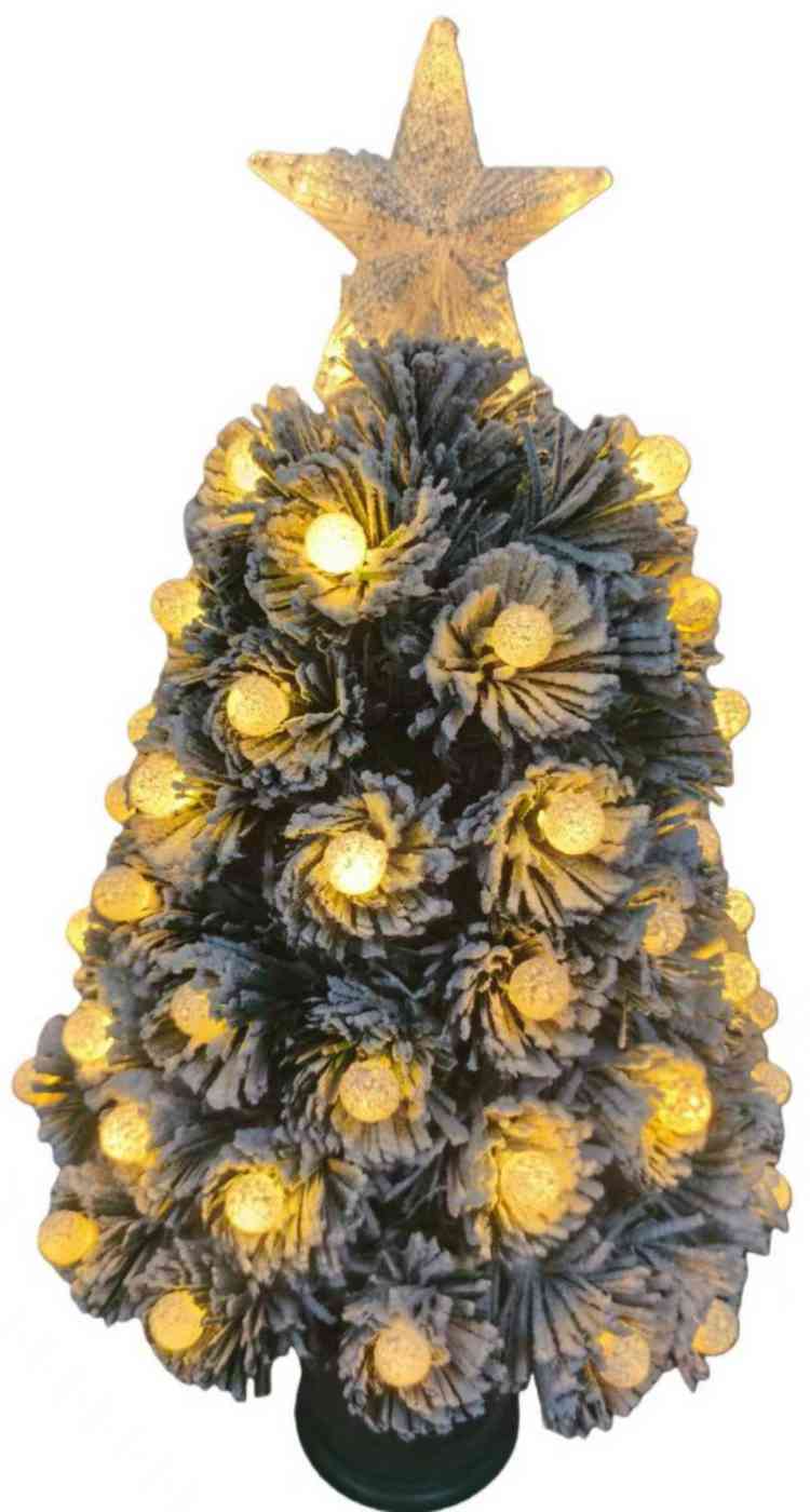 Декоративное украшение Ель заснеженная с подсветкой
Декоративное украшение Ель заснеженная с подсветкой