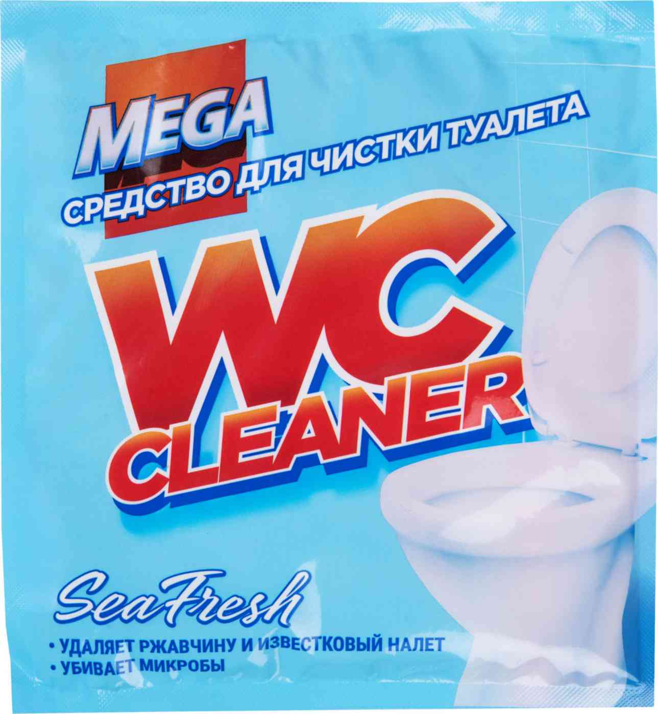 Средство для чистки туалета Mega WC Cleaner морская свежесть с антимикробным эффектом
Средство для чистки туалета Mega WC Cleaner морская свежесть с антимикробным эффектом