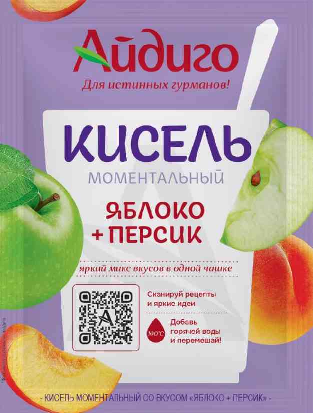 Кисель Айдиго яблоко-персик
Кисель Айдиго яблоко-персик