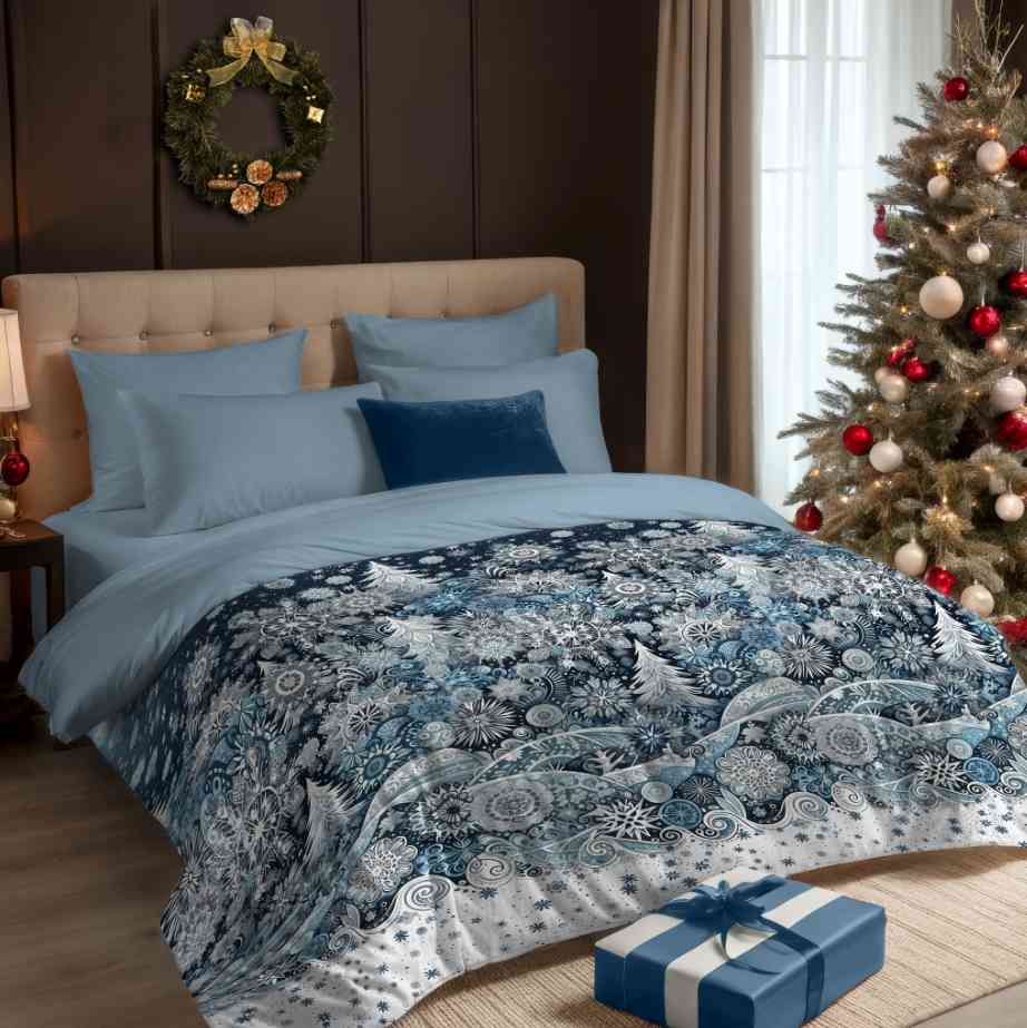 Комплект постельного белья Зимний лес
Комплект постельного белья Зимний лес