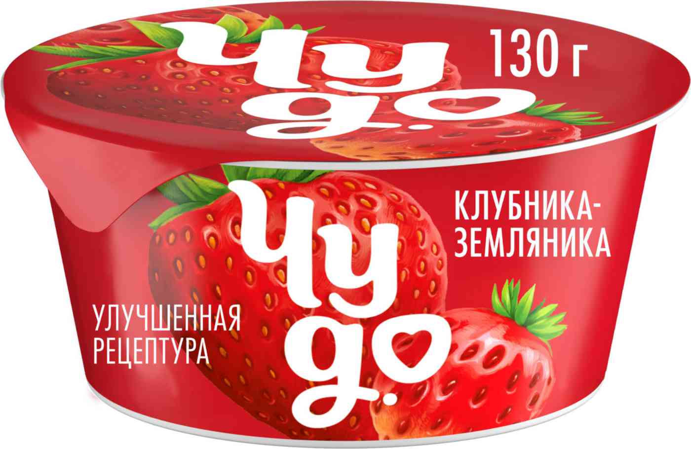 Густой йогурт Чудо клубника-земляника 2%
Густой йогурт Чудо клубника-земляника 2%