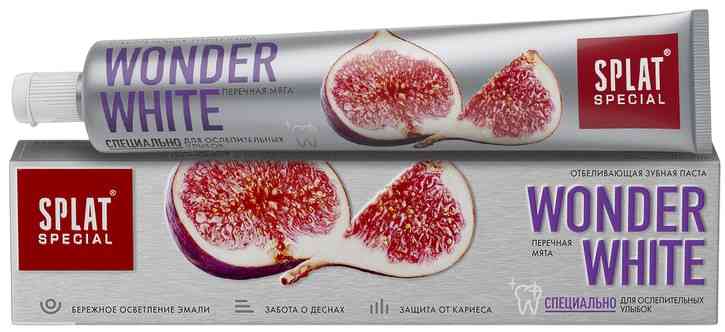 Зубная паста отбеливающая Splat Special Wonder White
Зубная паста отбеливающая Splat Special Wonder White