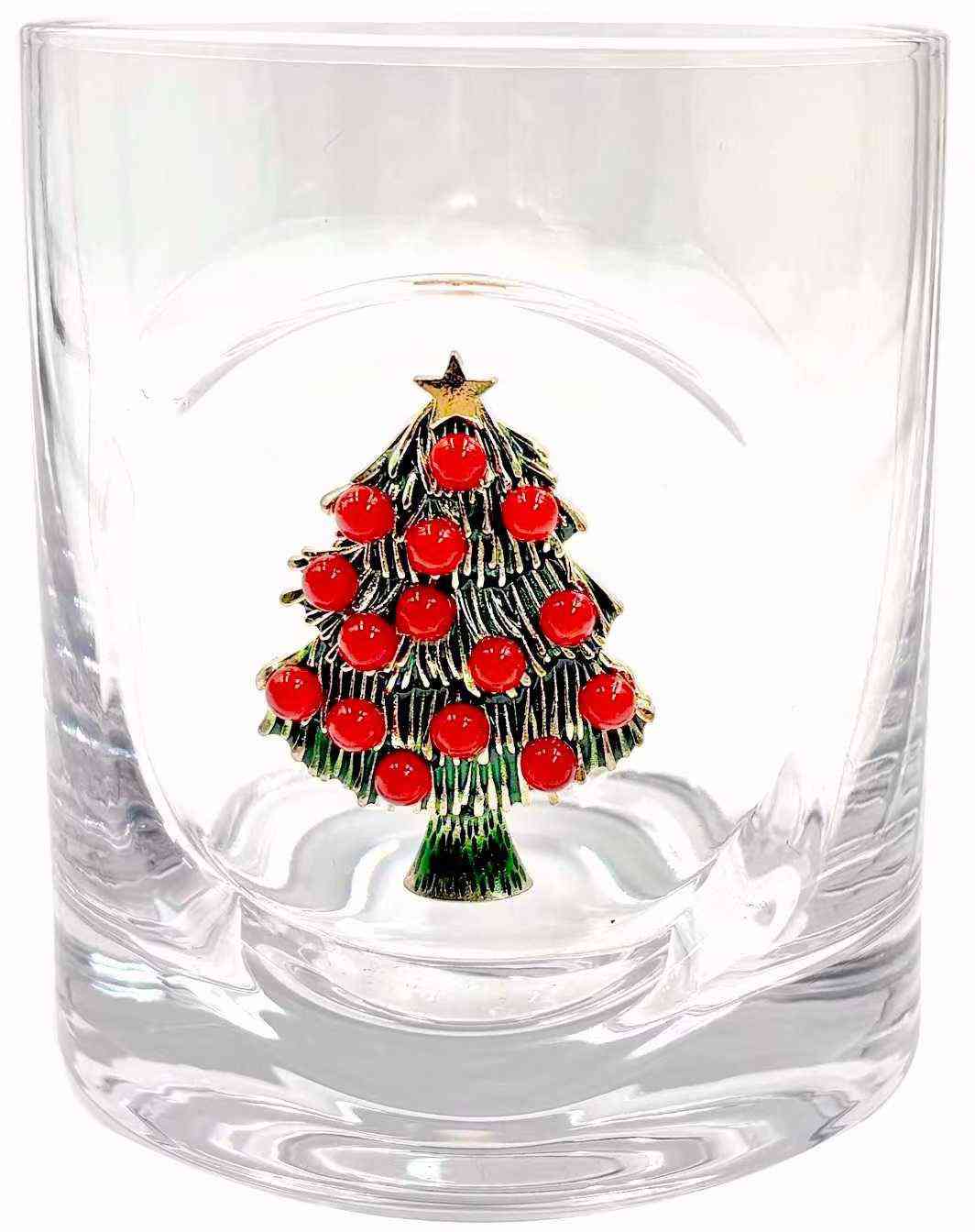 Стакан хрустальный с елкой на дне
Стакан хрустальный с елкой на дне