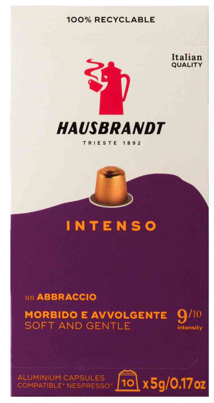 Кофе в капсулах Hausbrandt Intenso
Кофе в капсулах Hausbrandt Intenso