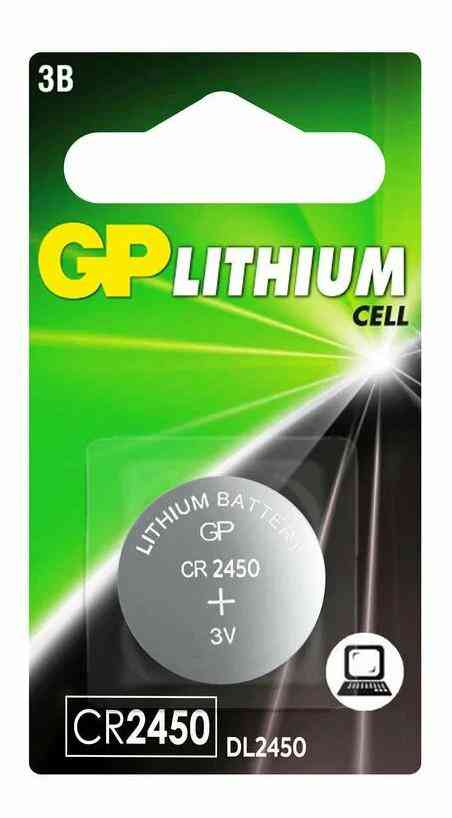 Батарейка литиевая GP CR2450 
Батарейка литиевая GP CR2450