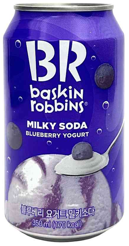 Напиток безалкогольный газированный Baskin Robbins Милки Сода Блюберри Йогурт
Напиток безалкогольный газированный Baskin Robbins Милки Сода Блюберри Йогурт