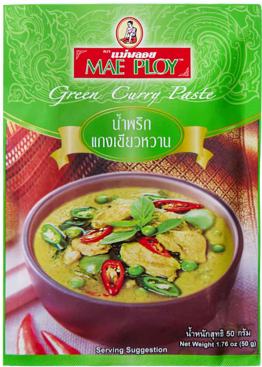Паста зеленая Mae Ploy карри
Паста зеленая Mae Ploy карри