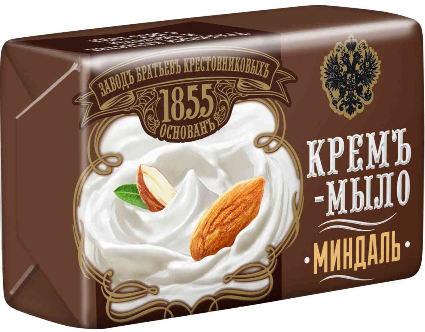 Туалетное крем-мыло Заводъ Братьевъ Крестовниковыхъ миндаль