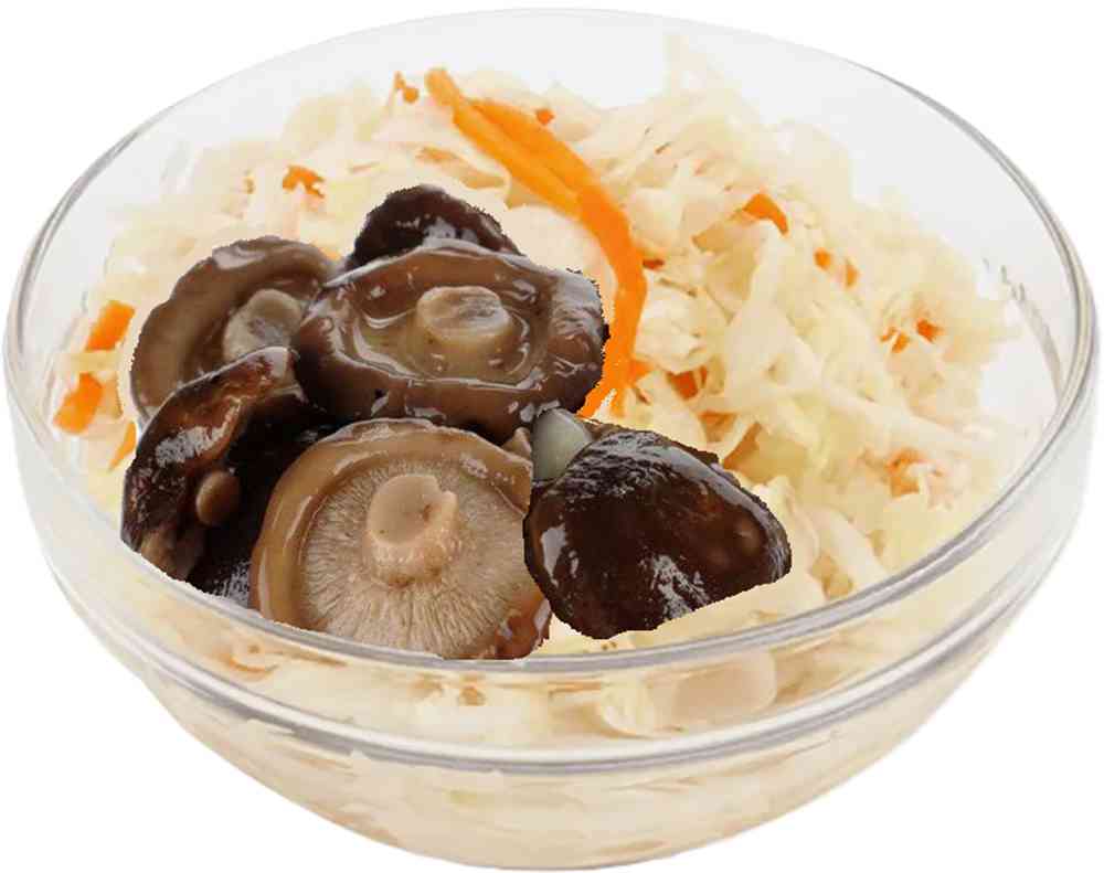 Капуста маринованная шинкованная с груздями Белоручка