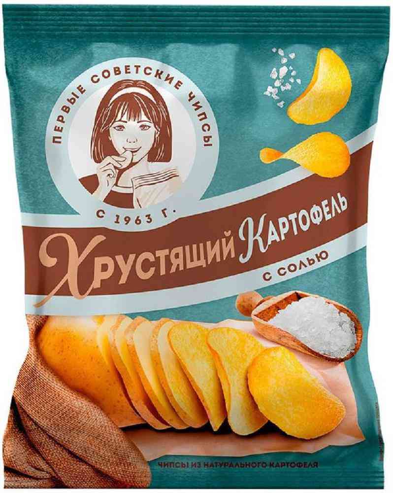 Чипсы картофельные Хрустящий картофель 162₽