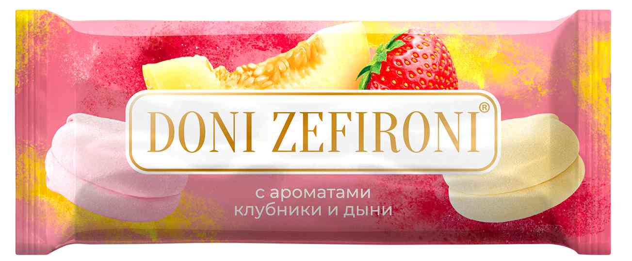 Зефир Doni Zefironi с ароматами клубники и дыни