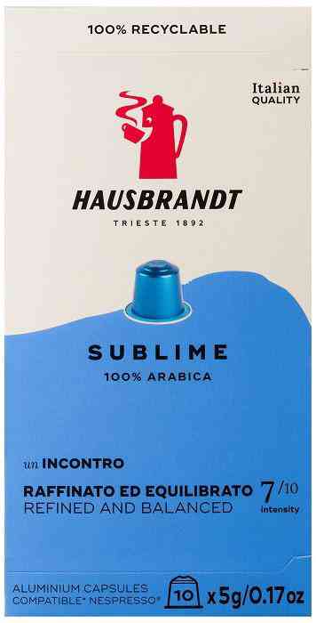 Кофе в капсулах Hausbrandt Sublime
