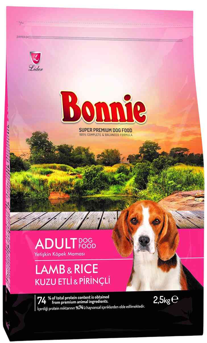

Корм для собак средних пород Bonnie