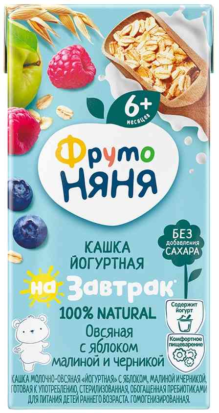 

Каша овсяная йогуртная ФрутоНяня