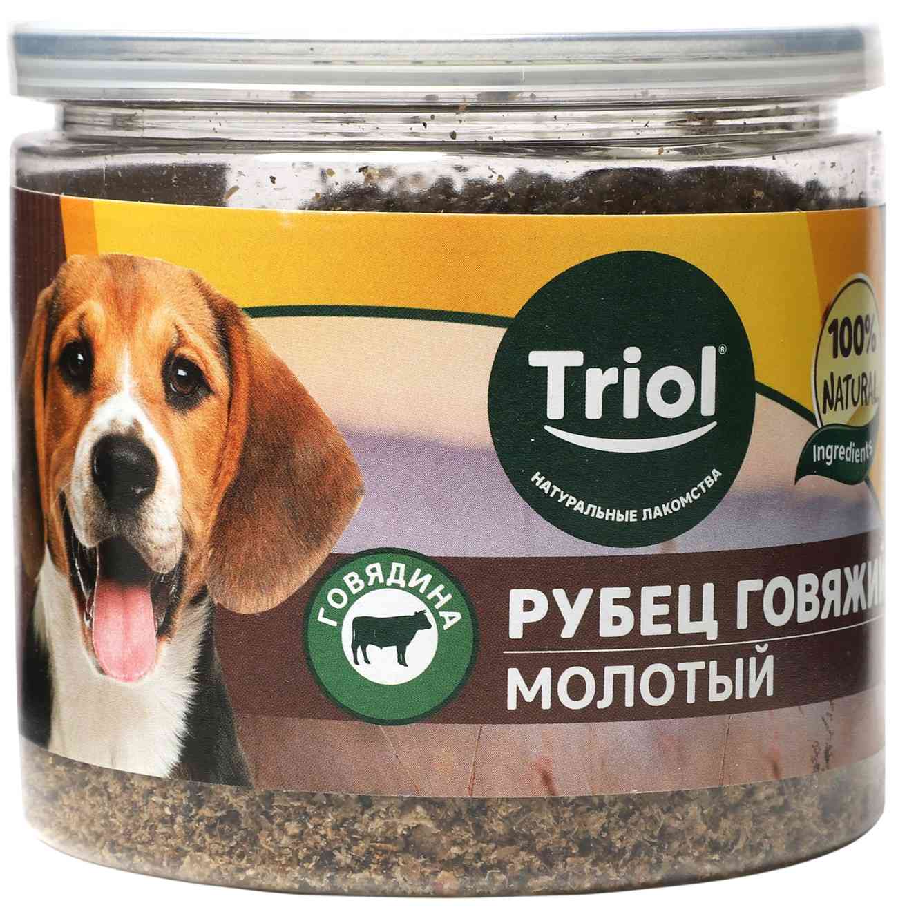 Лакомство для собак Triol Аппетитная приправа из говяжьего рубца
