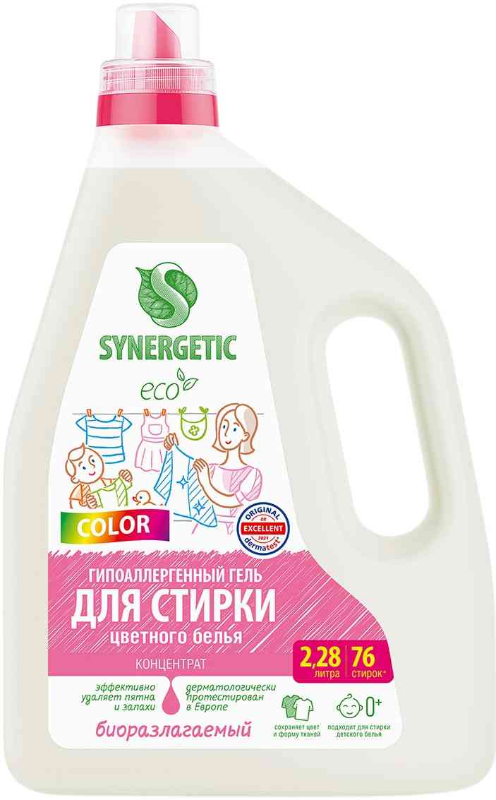 

Гель для стирки цветного белья Synergetic Color