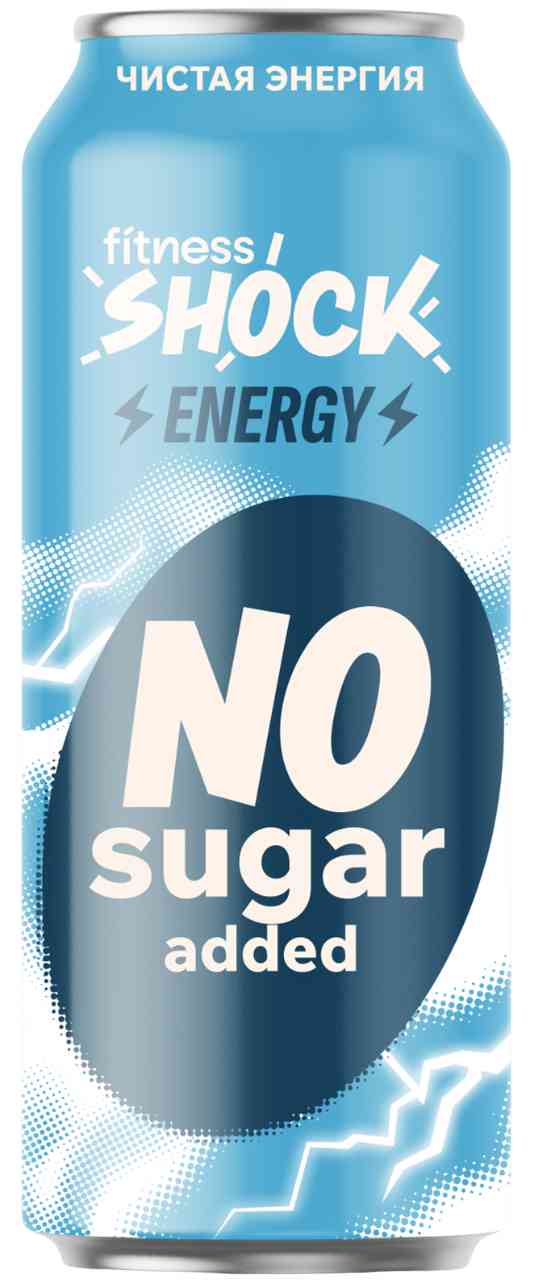 

Энергетический напиток FitnesShock Energy классический