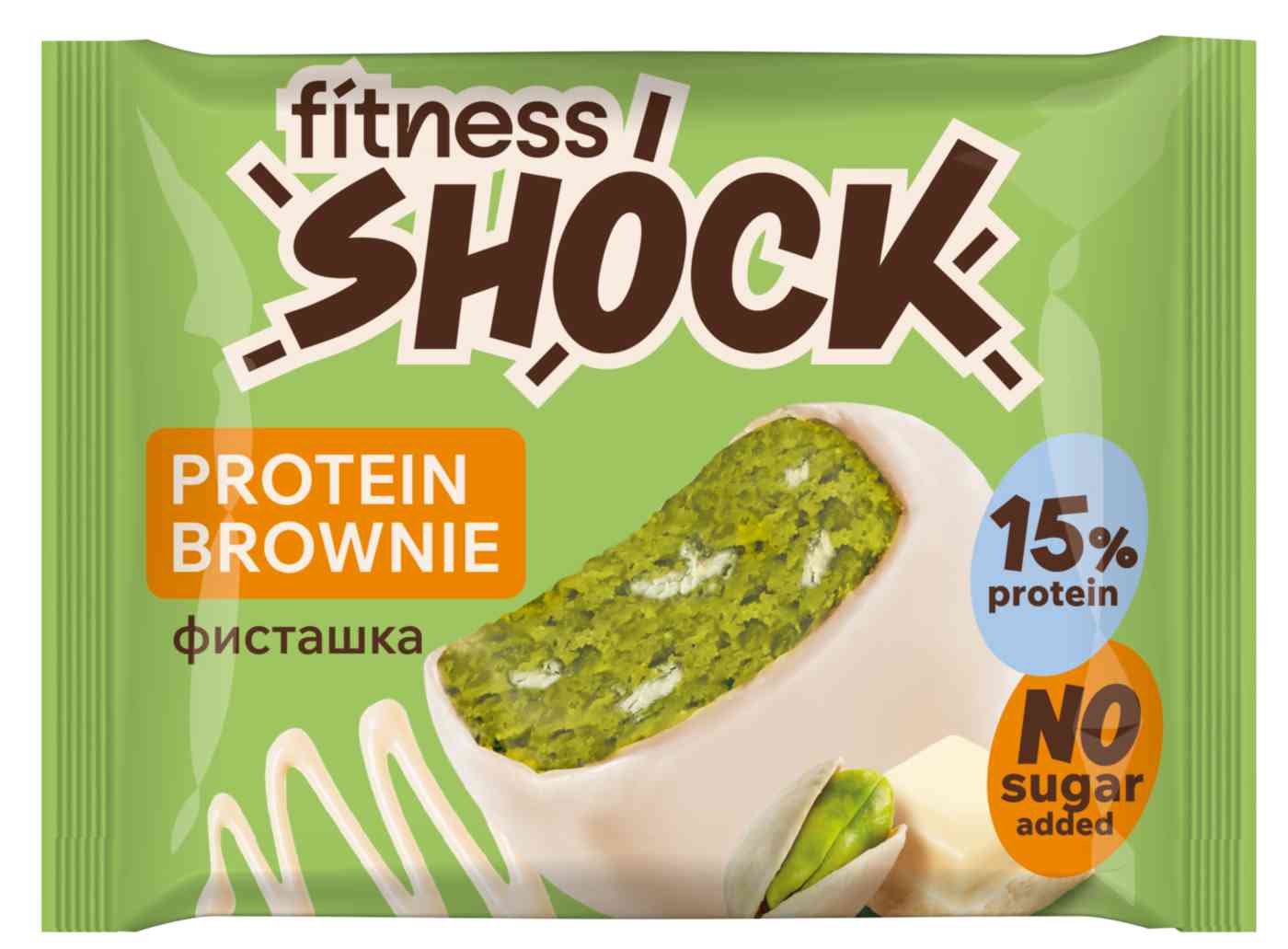 

Брауни протеиновый FitnesShock