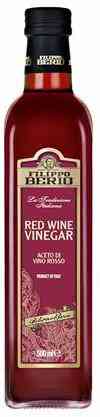 Уксус винный Filippo Berio красный 7%
