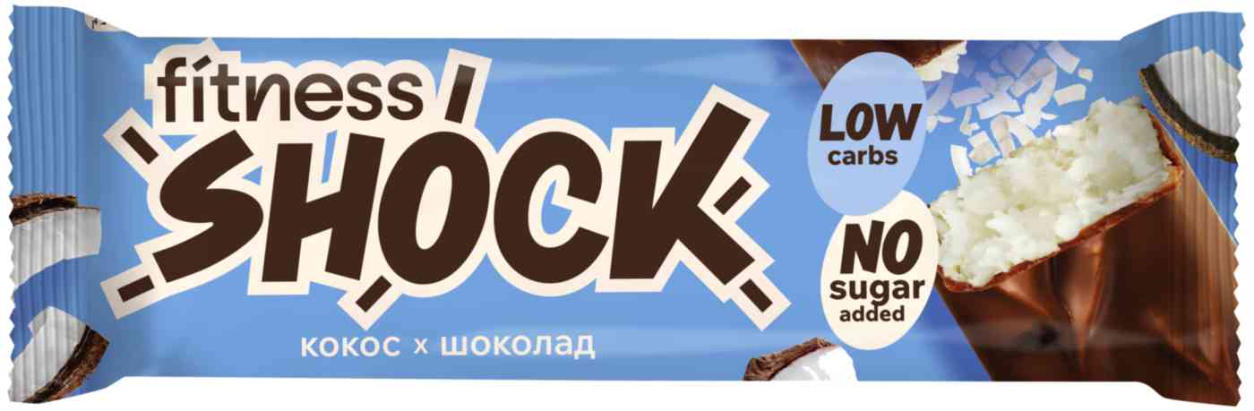 

Батончик протеиновый FitnesShock