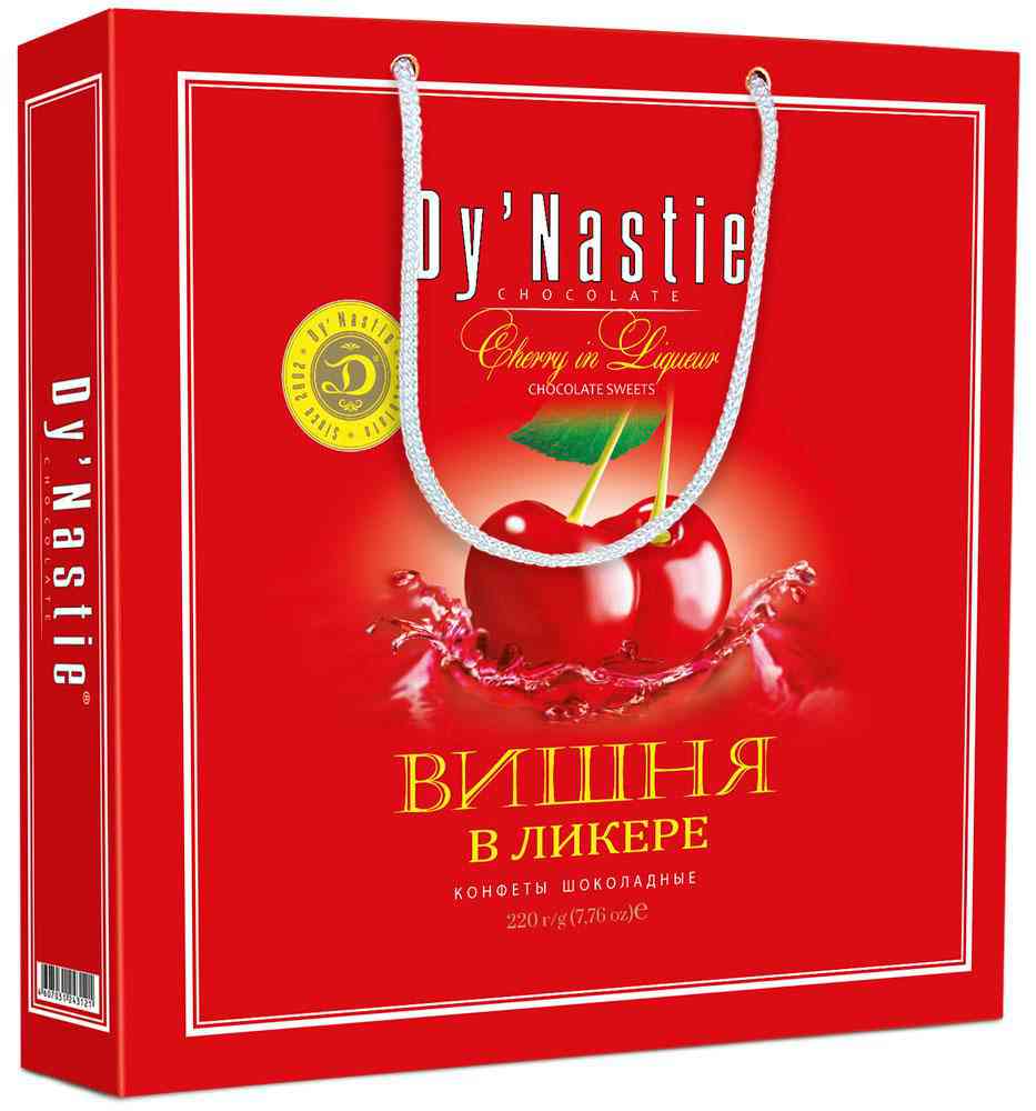 

Набор конфет шоколадные Dy'Nastie Вишня в ликере